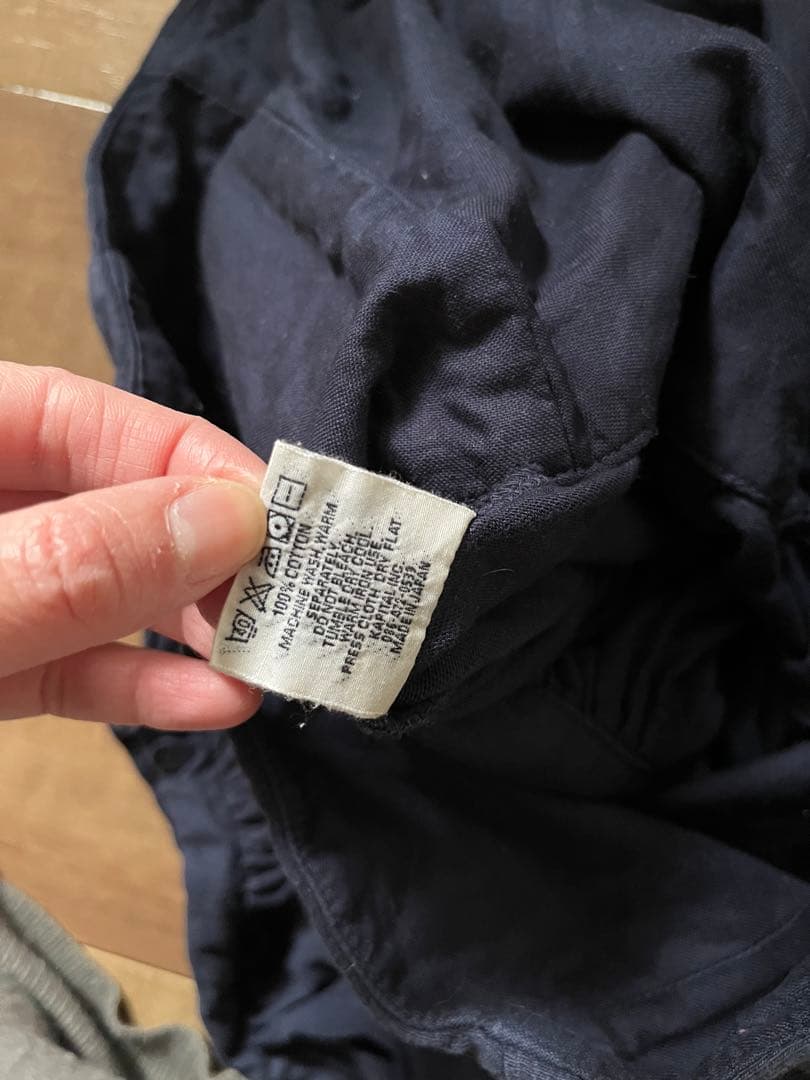 kapital キャピタル　バルーンパンツ　ネイビー