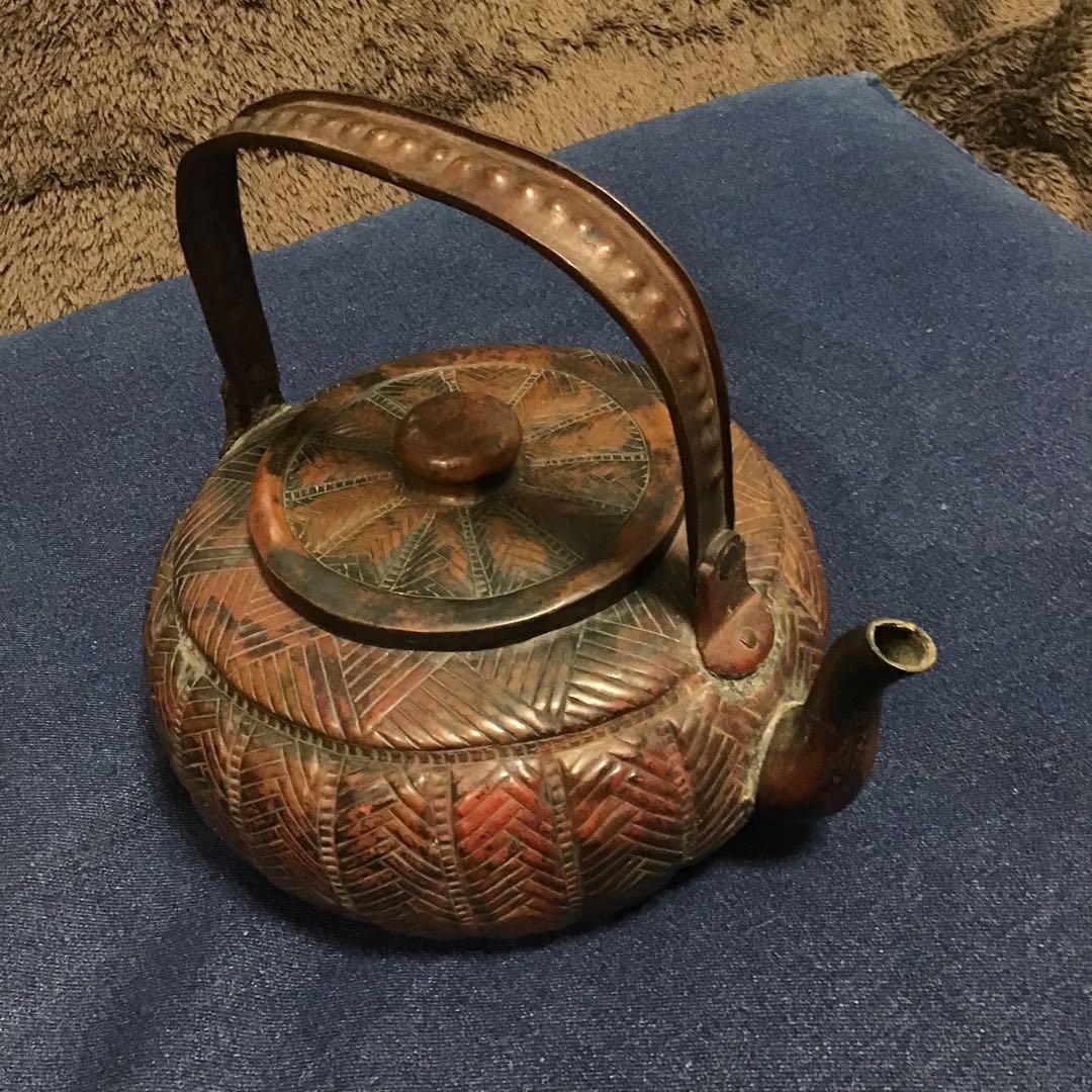 李朝 真鍮 アンティーク ボウル