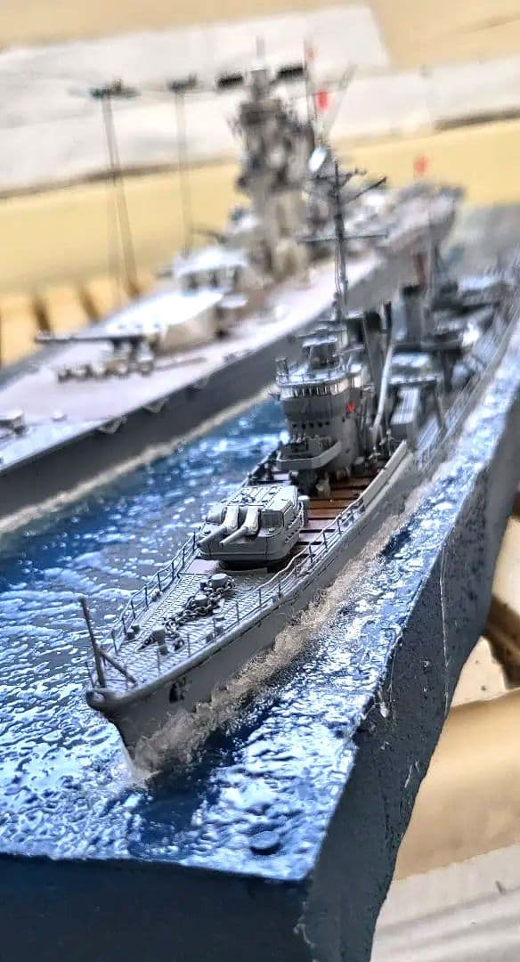雪風駆逐艦と戦艦大和(1/450)の沖縄特攻or雪風映画のパンフレット