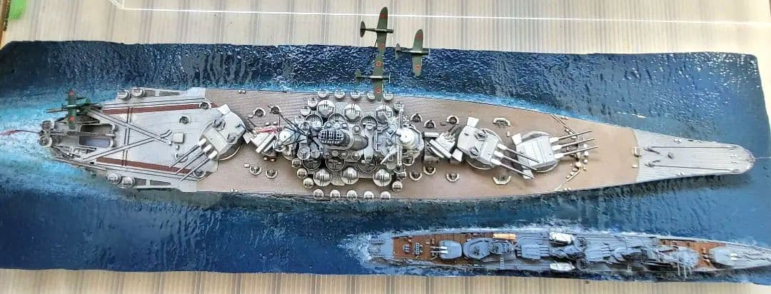 雪風駆逐艦と戦艦大和(1/450)の沖縄特攻or雪風映画のパンフレット