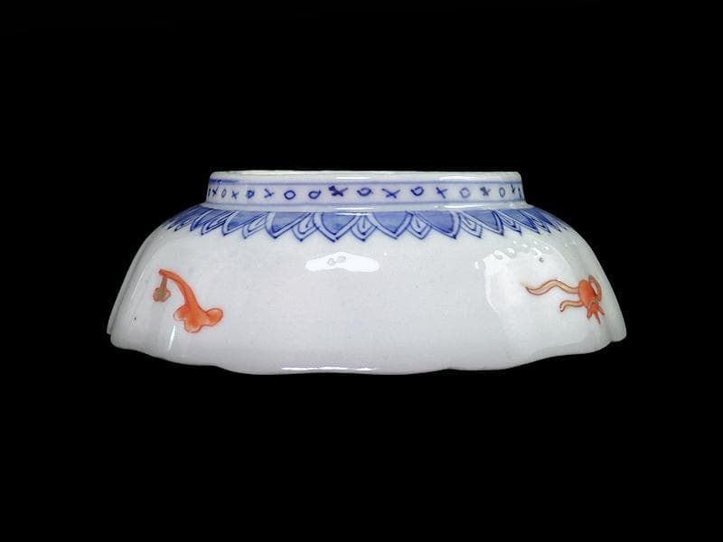 古伊万里 金襴手 桜花に春駒の図 膾皿 2客 F026AS-CVl - メルカリ