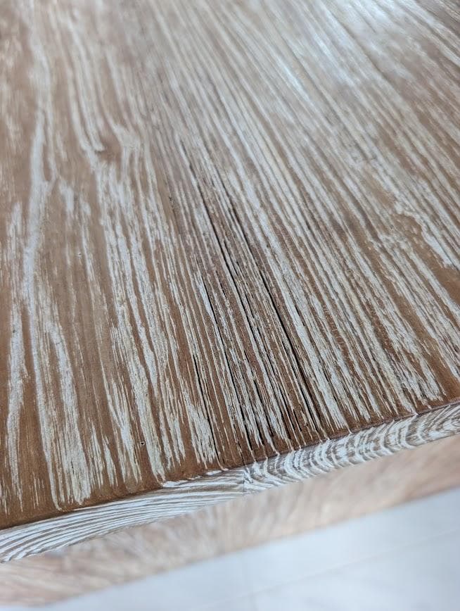 【フルーチェさま専用】KAJA オールドチーク ダイニングテーブル(W180)