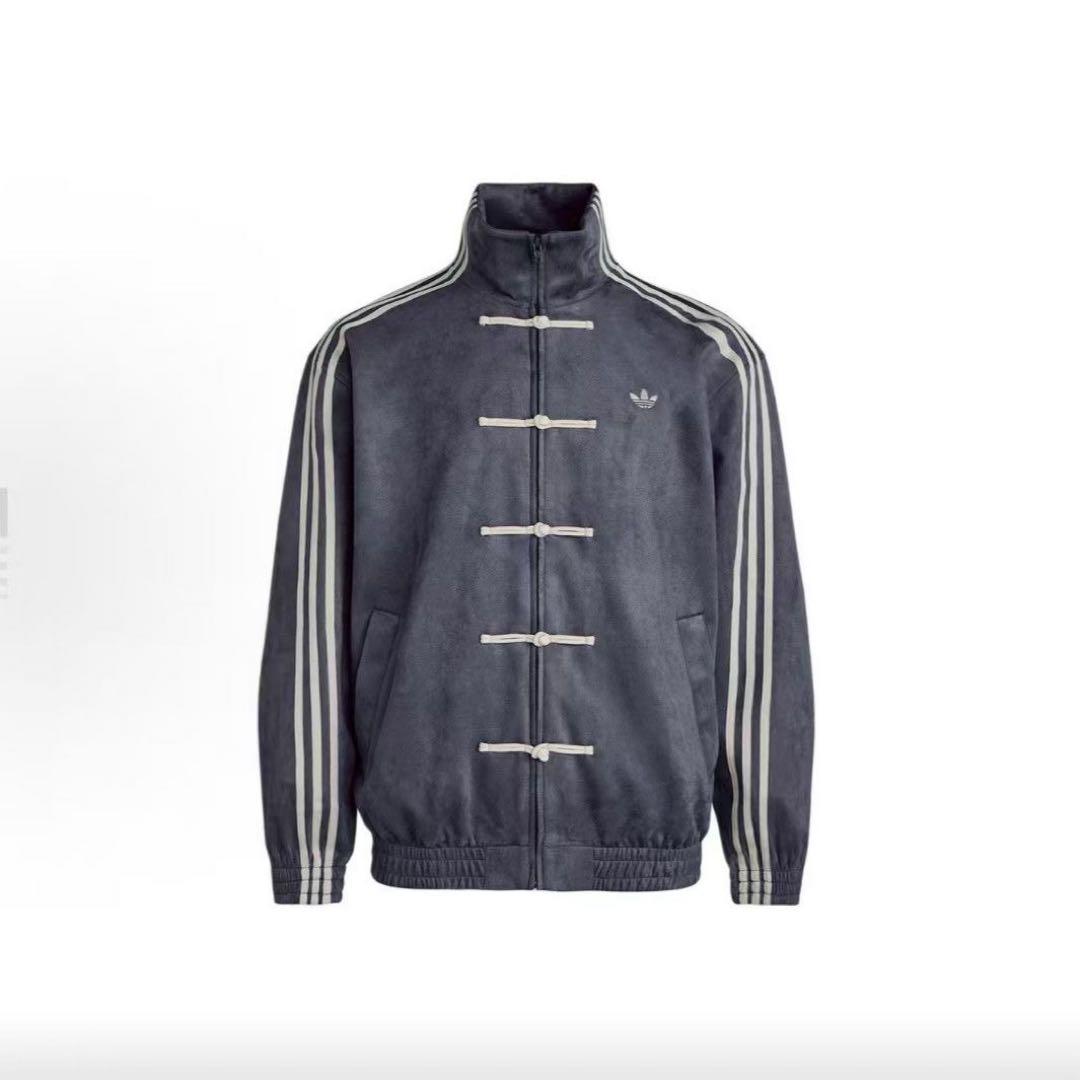 adidasアディダス 中国限定 蛇年トラックジャケッtトネイビーMサイズ