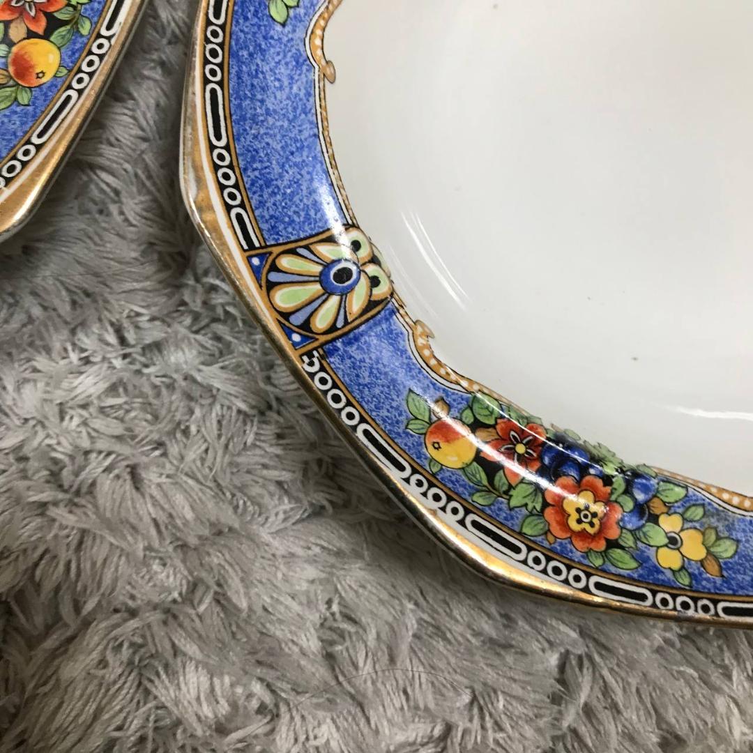 英国陶器　4枚セット R.H. Plant 19世紀？Tuscanウェッジウッド