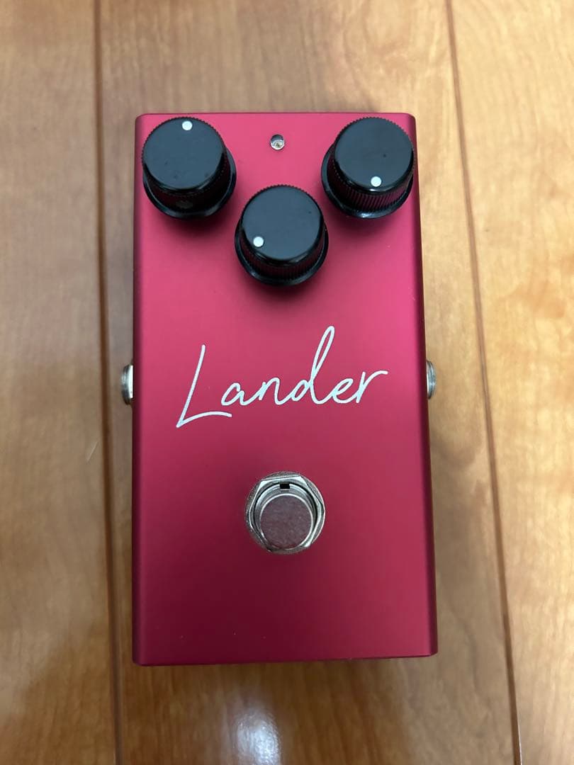 Lander ギターエフェクター 赤