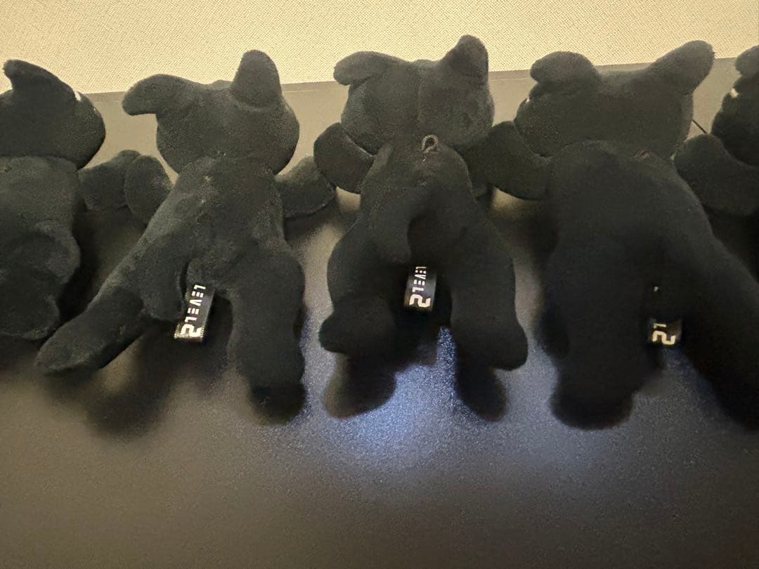 キヨ猫ぬいぐるみ9点セット（寝そべり7、おすわり2）