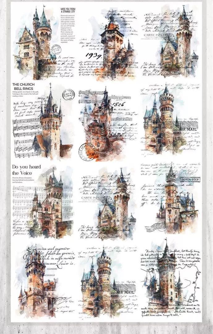 castle 和紙テープ 梦中之境 - WWW.DECRYPTAGE1.COM