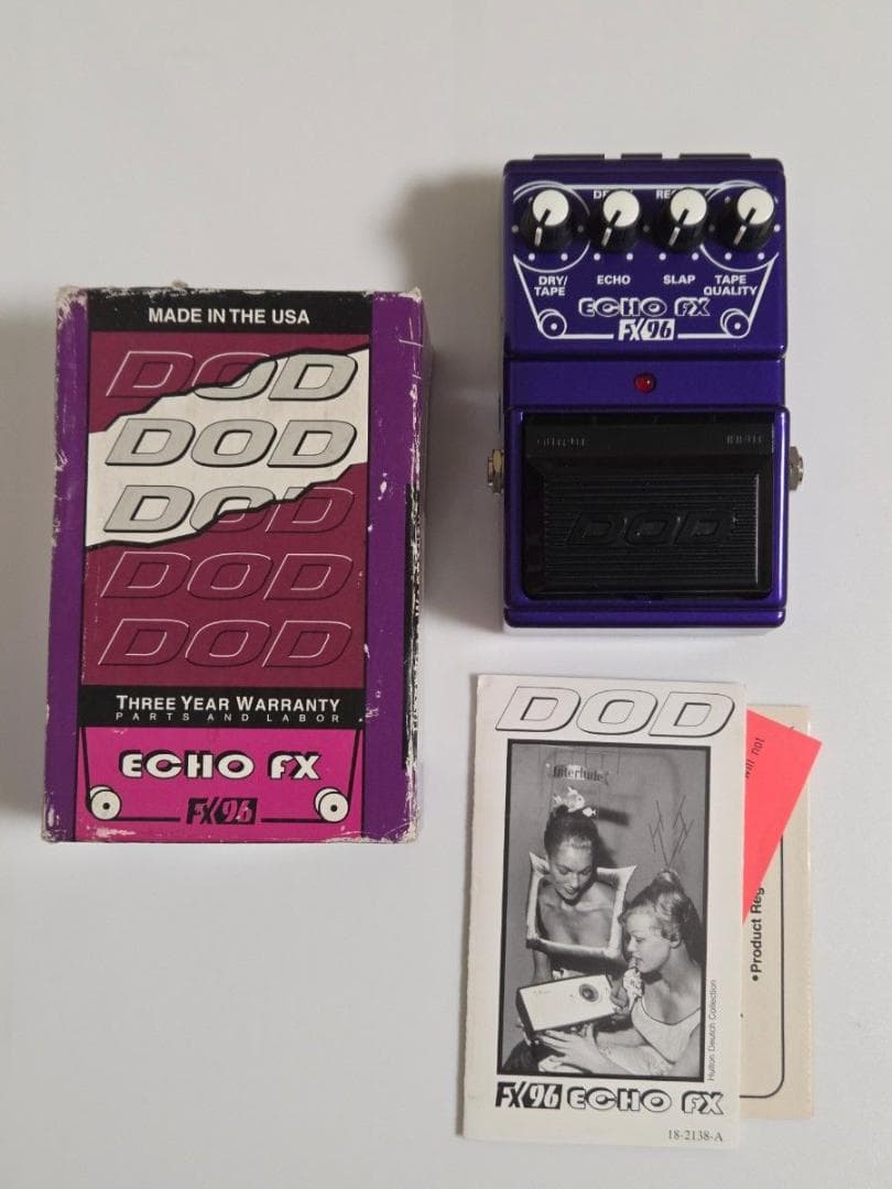 FX96 ECHO FX ANALOG DELAY DOD