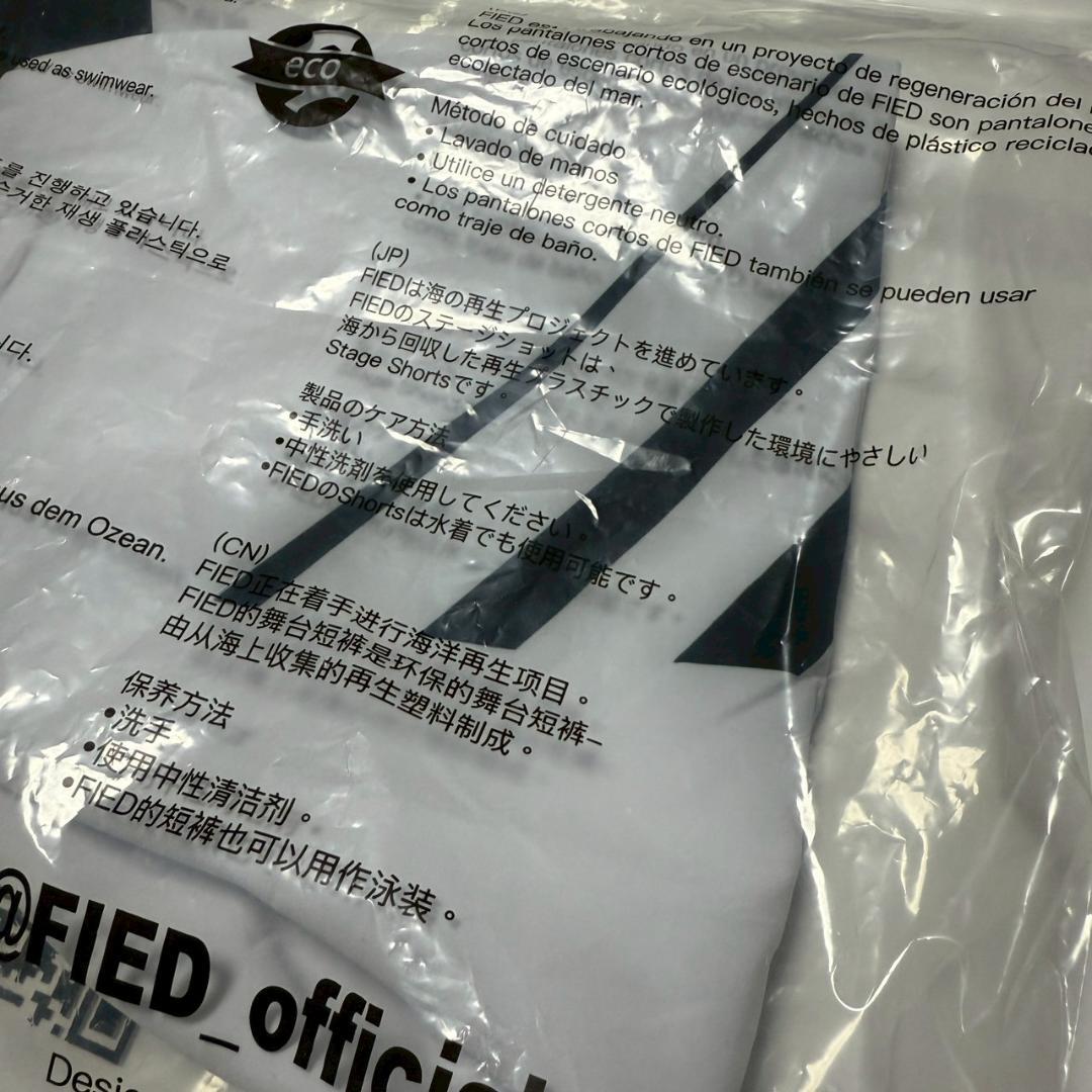 FIED ファイド サーフパンツ メンズ フィジーク ホワイトストライプ 水着