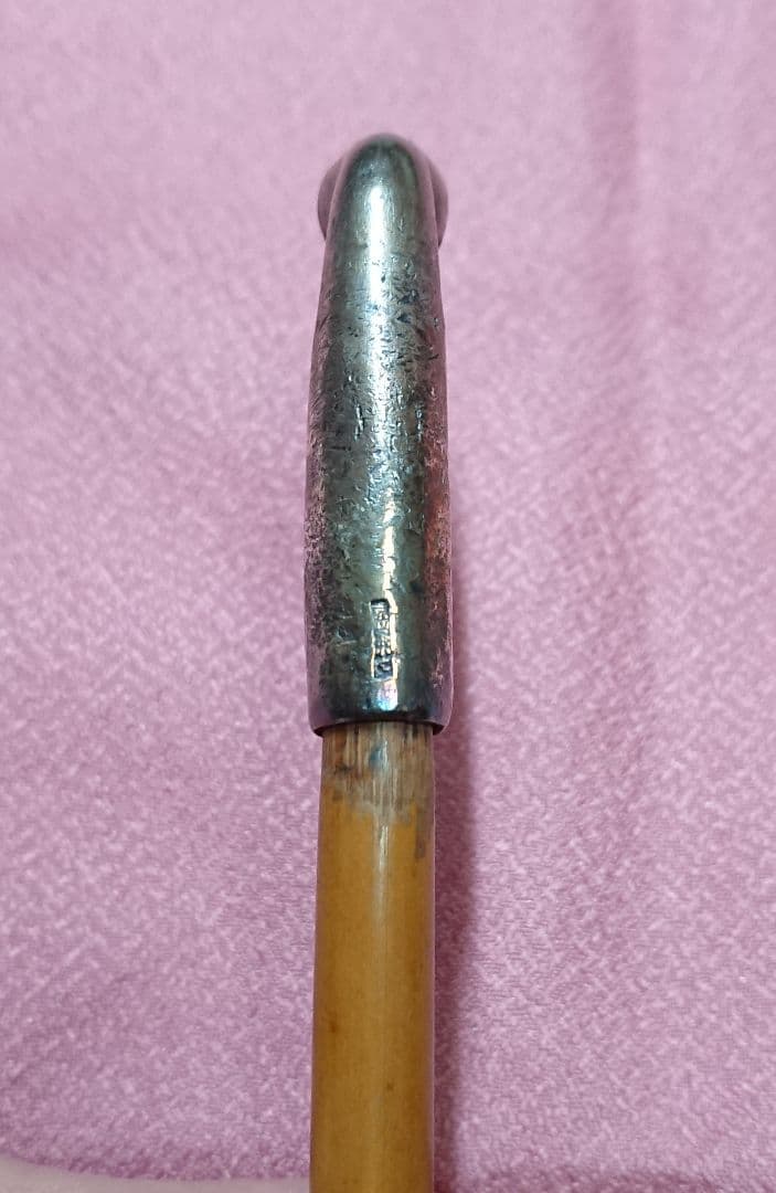 煙管 銀製 アンティーク 工芸品 置物