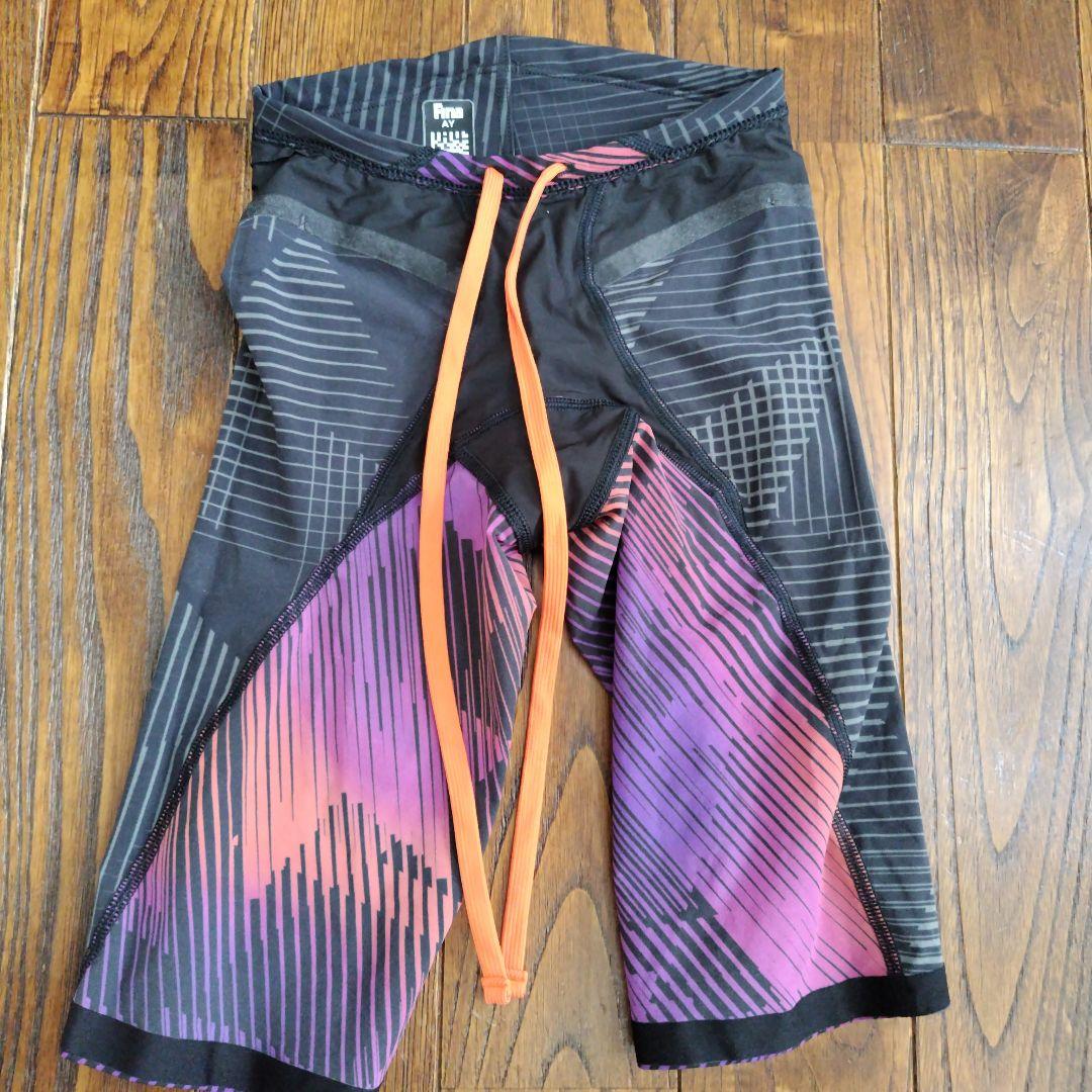 asics競泳水着高速水着 トップインパクト2XSサイズ 紫・オレンジ