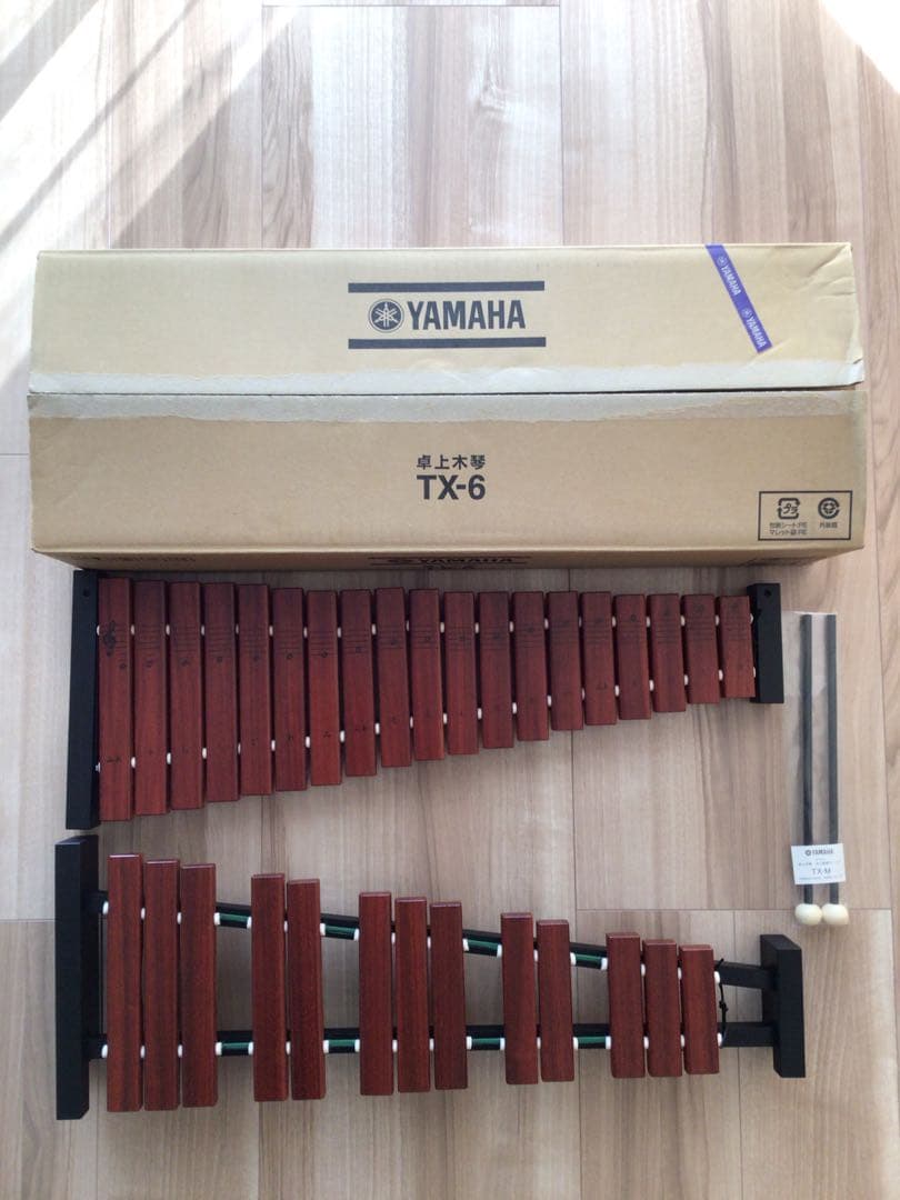 美品】ヤマハ 卓上木琴 TX-6 廃盤品