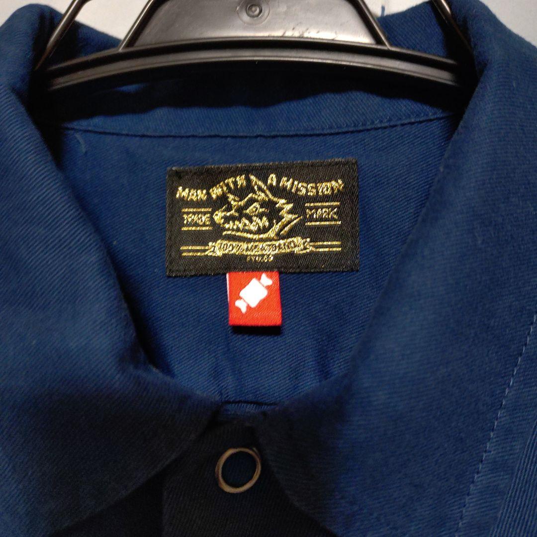 MAN WITH A MISSION/マンウィズ/戦闘服/ワークシャツ/Sサイズ - メルカリ