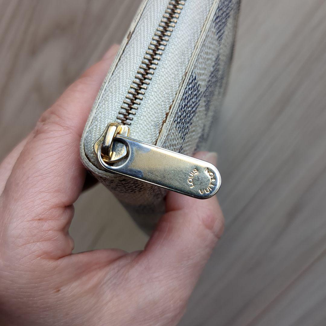 b*3様 ルイヴィトン ダミエ アズール ジッピー パース コンパクトウォ