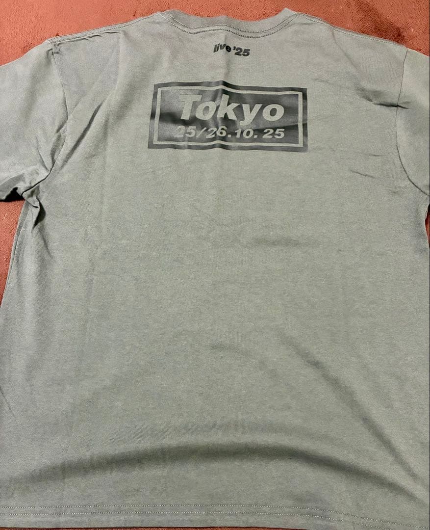 新品未使用】 oasis Tシャツ 富士 ライブ25 日本限定 L グレー