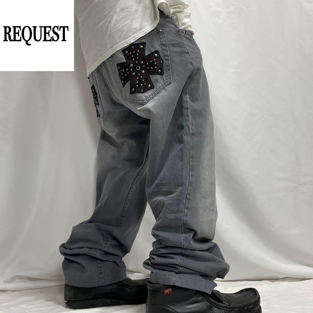 Red pepper scull denimpants y2k Vtg. Red Pepper Jeans Size 30