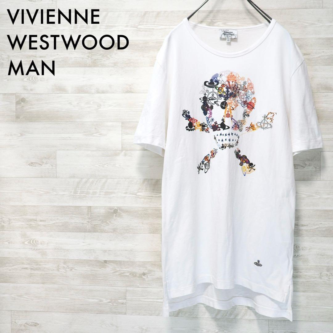 Vivienne Westwood スカルドクロオーバーサイズTシャツ