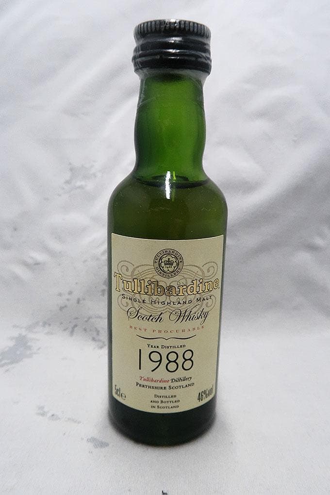 タリバーディン 1988 シングルモルトウィスキー ミニチュアボトル タリバーディン 1988 シングルモルトウィスキー ミニチュアボトル