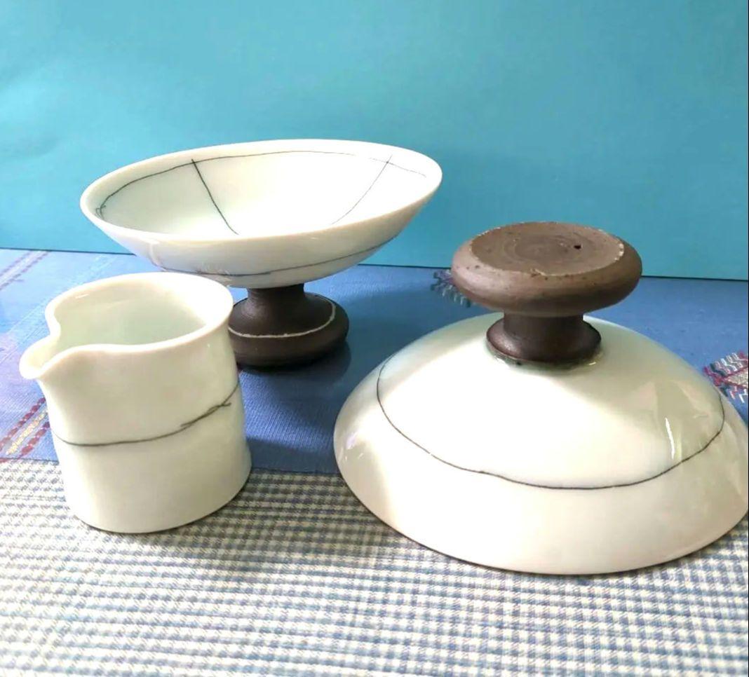 鈴木五郎 織部湯呑み 織部焼のみ 鈴木五郎／五利部ぐい呑 SUZUKI Goro