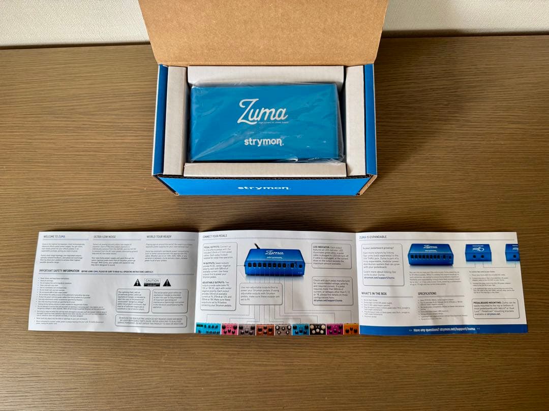 ★バラシィさま専用★strymon ZUMA 純正パッチケーブルおまけ