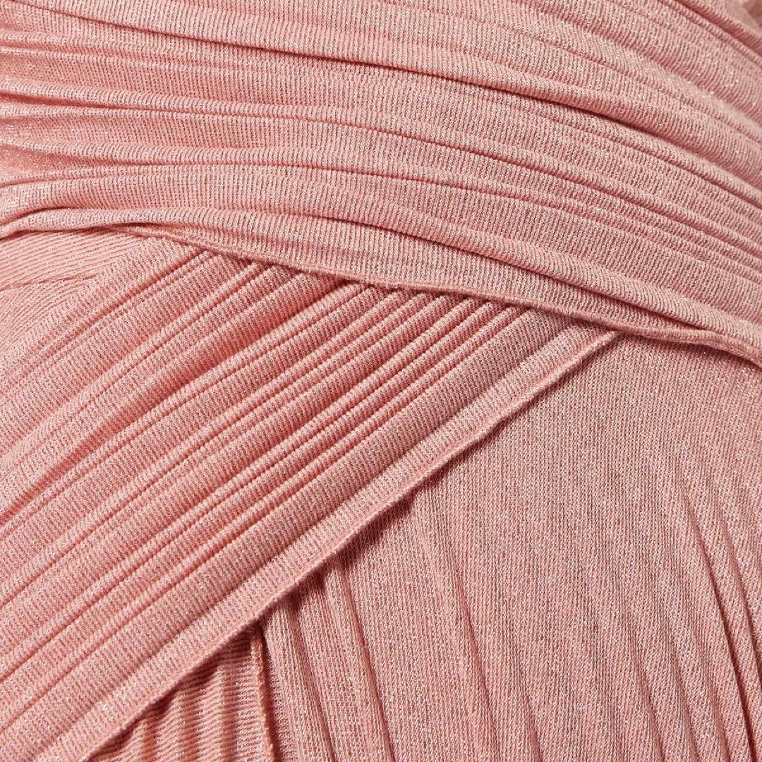 イタリア製】エリザベッタフランキ 高級 ロングドレス マキシ プリーツ