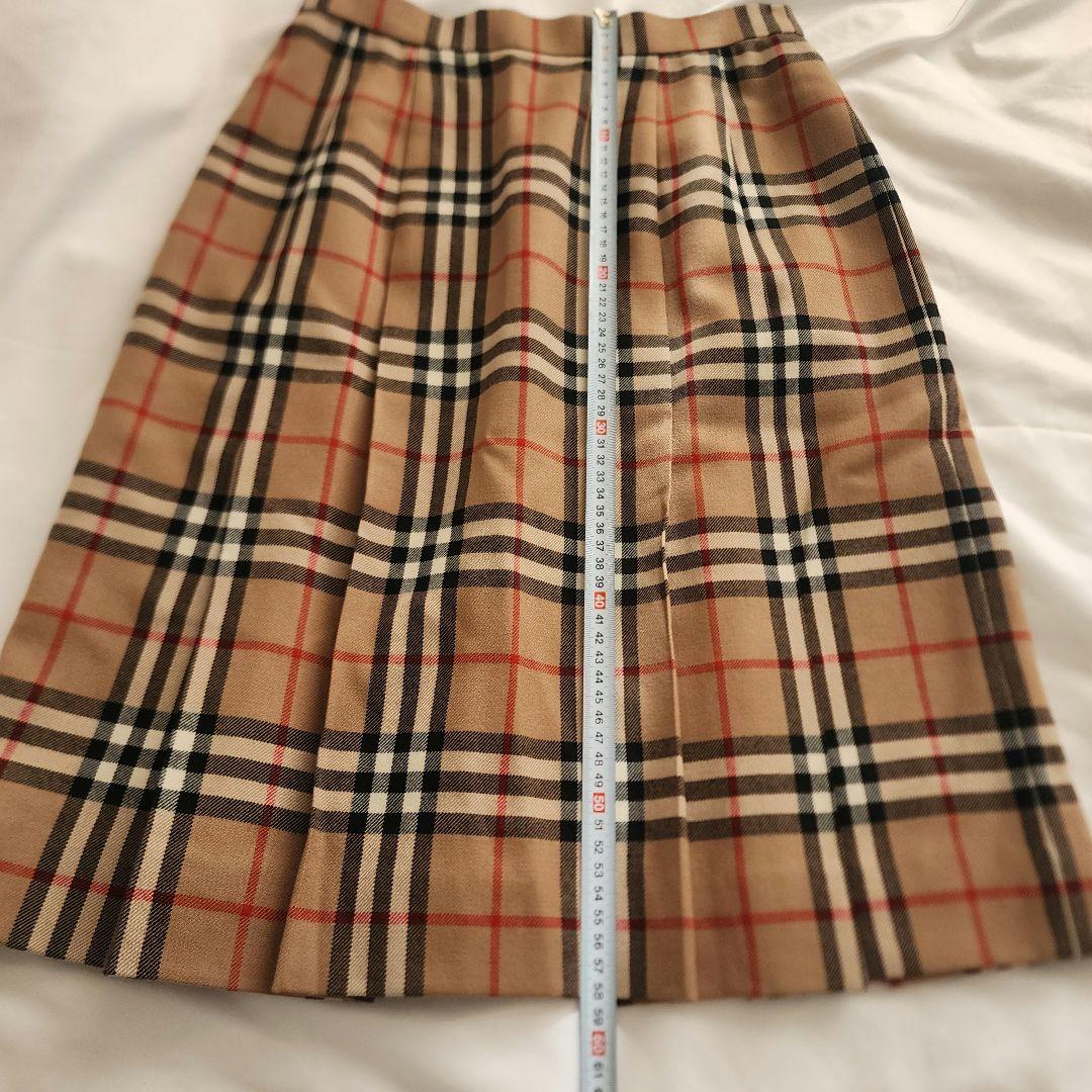 合馬公式アカウント1バーバリーロンドン プリーツスカートノバチェック