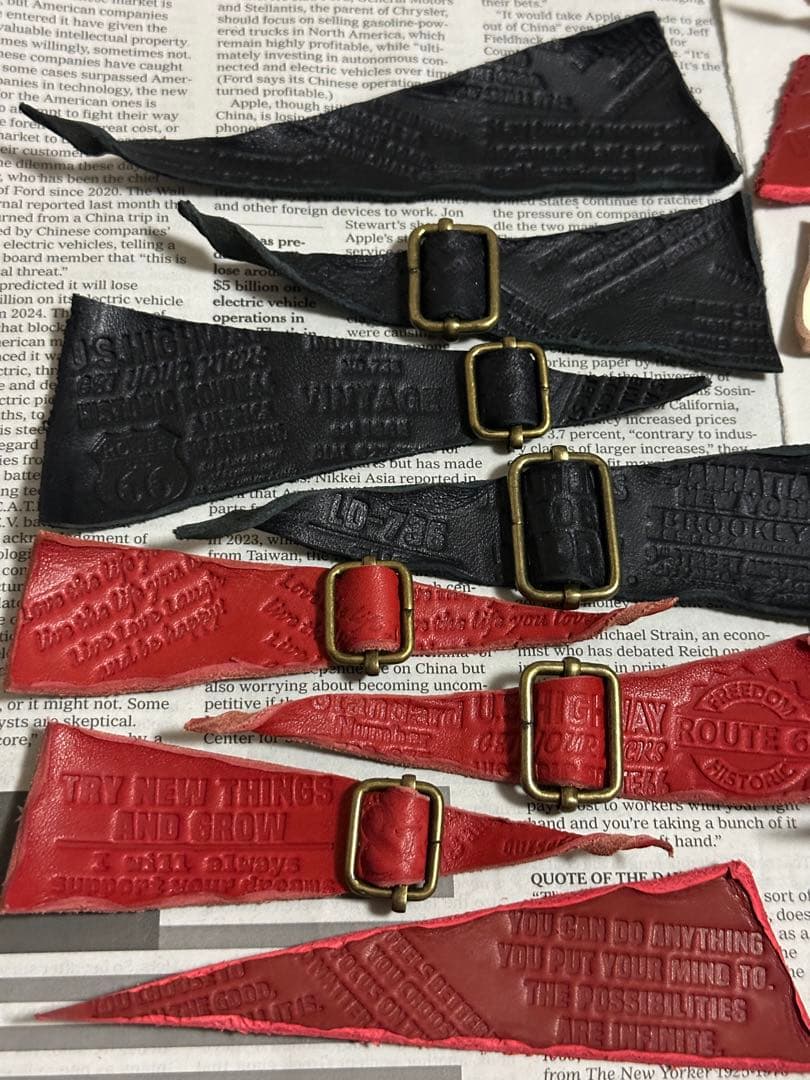 専用 染色タグ 革タグ 刻印タグ ハンドメイド