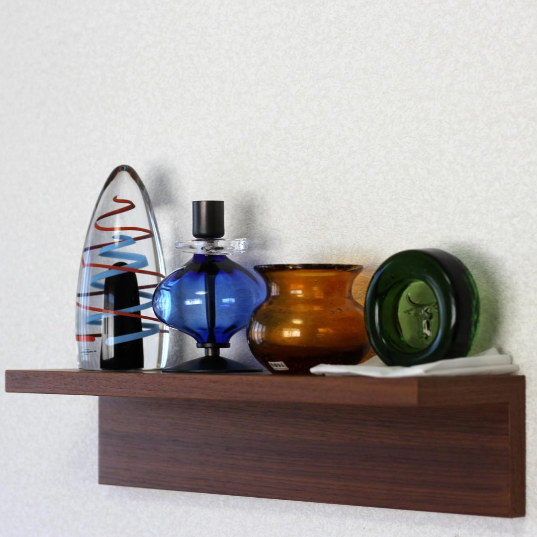 美品】エリックホグラン キャンドルスタンド オニオン型 ブルー 01