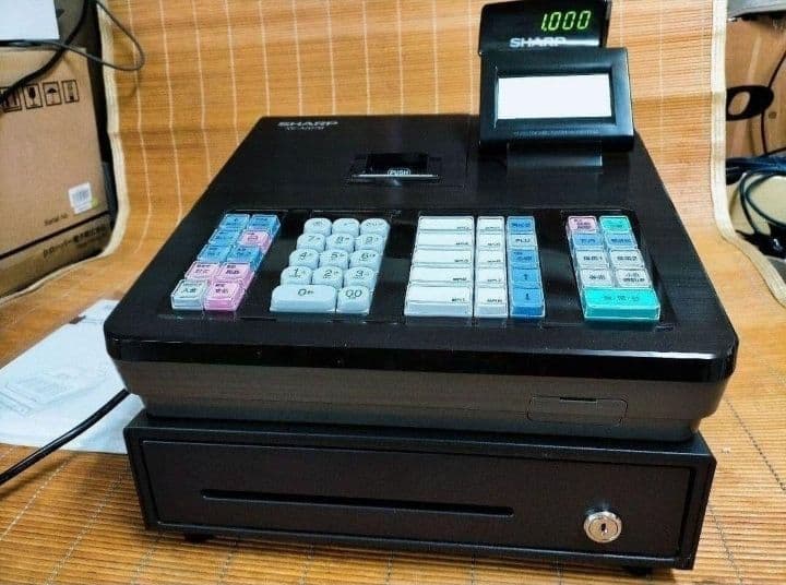 美品シャープレジスター XE-A207 PC連携売上管理設定無料 999909