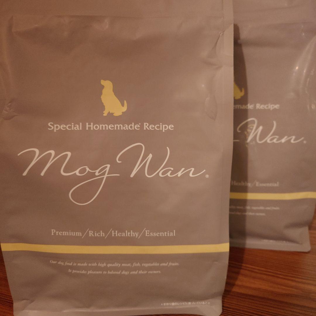 Mog Wan プレミアムドッグフード 2袋 Mog Wan プレミアムドッグフード