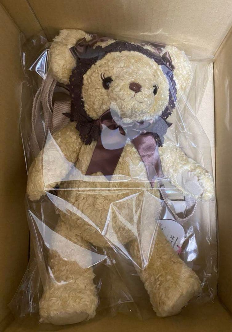 新品くまくみゃ リュックミニミルクティ×茶Milk