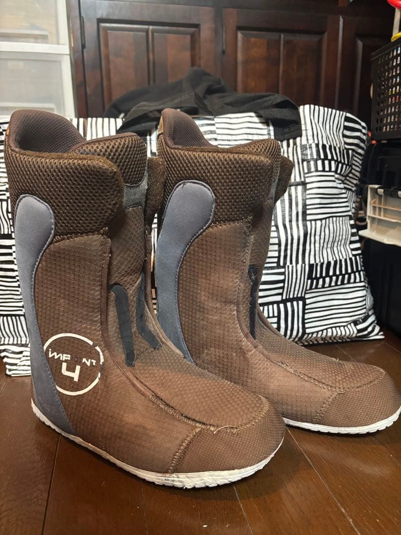 スノーボードブーツ(男性用) ブラウン