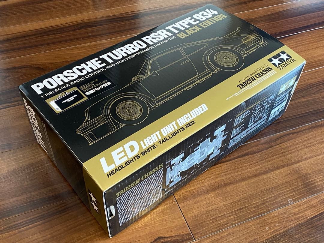【Z1RRR】　タミヤ 1/10 RC ポルシェターボRSR 934