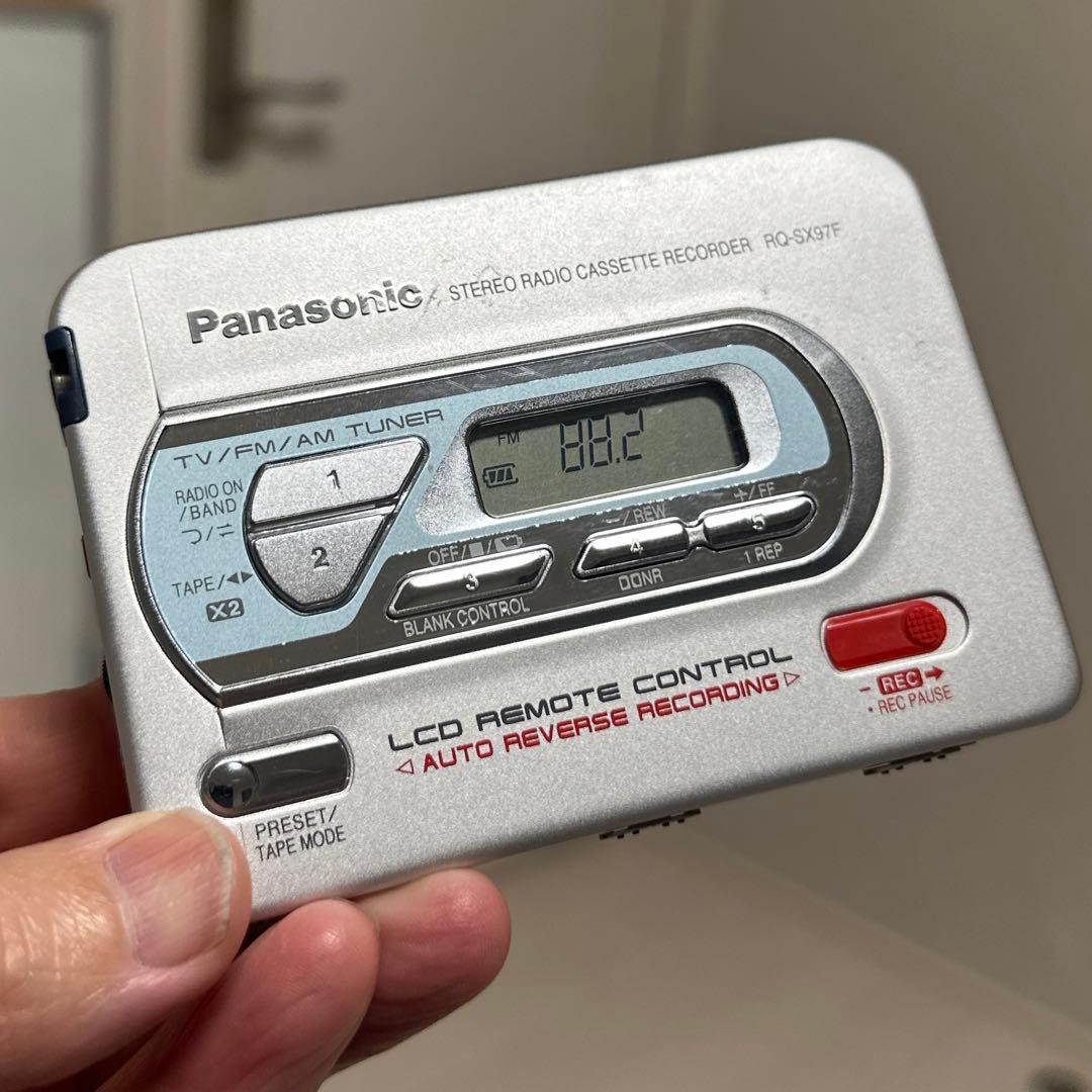 美品DE可動品】Panasonic カセットレコーダー RQ-SX97F - メルカリ