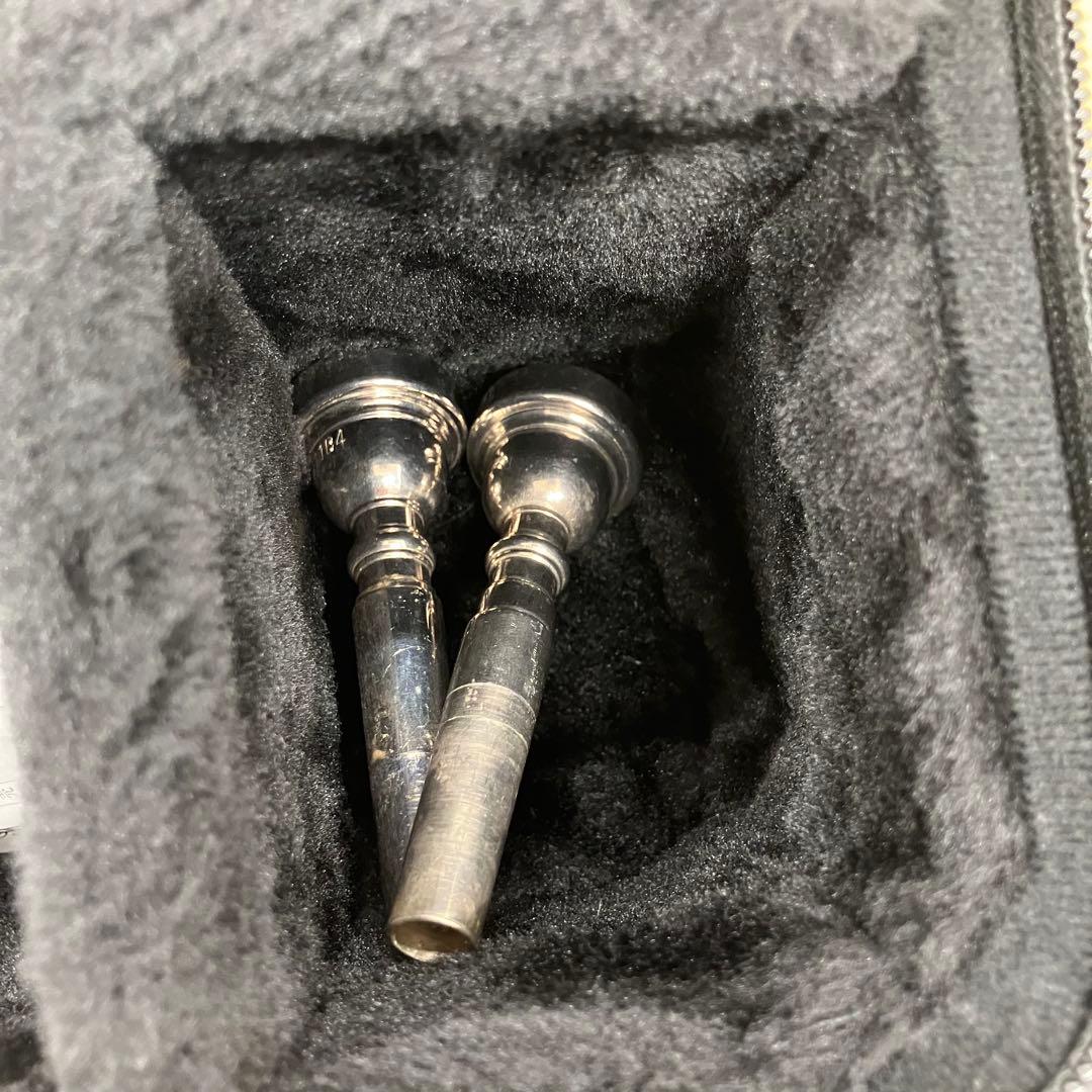 トランペット本体 シルバー ケース付き