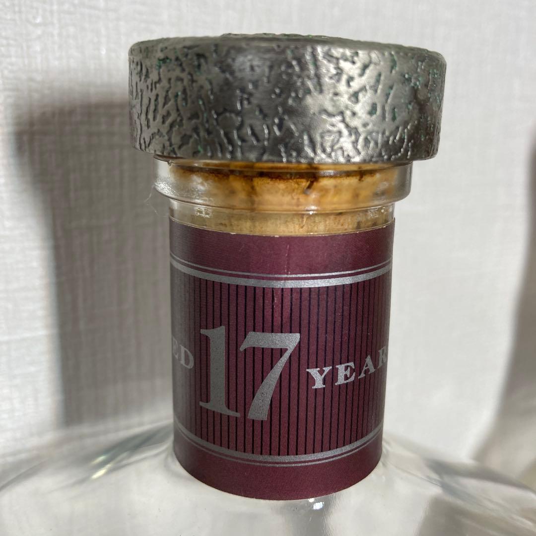 空瓶・木箱】ワイルドターキー 17年／マスターディスティラー