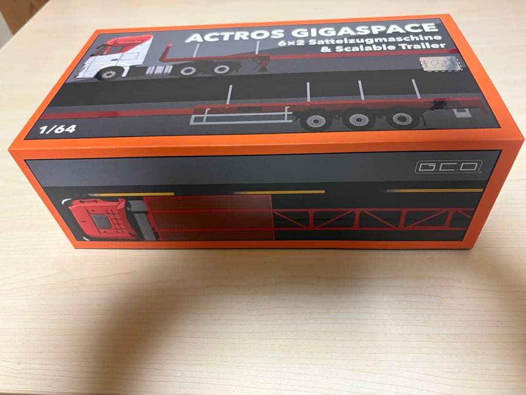 GCD ACTROS GIGASPACE 1/64 トレーラー