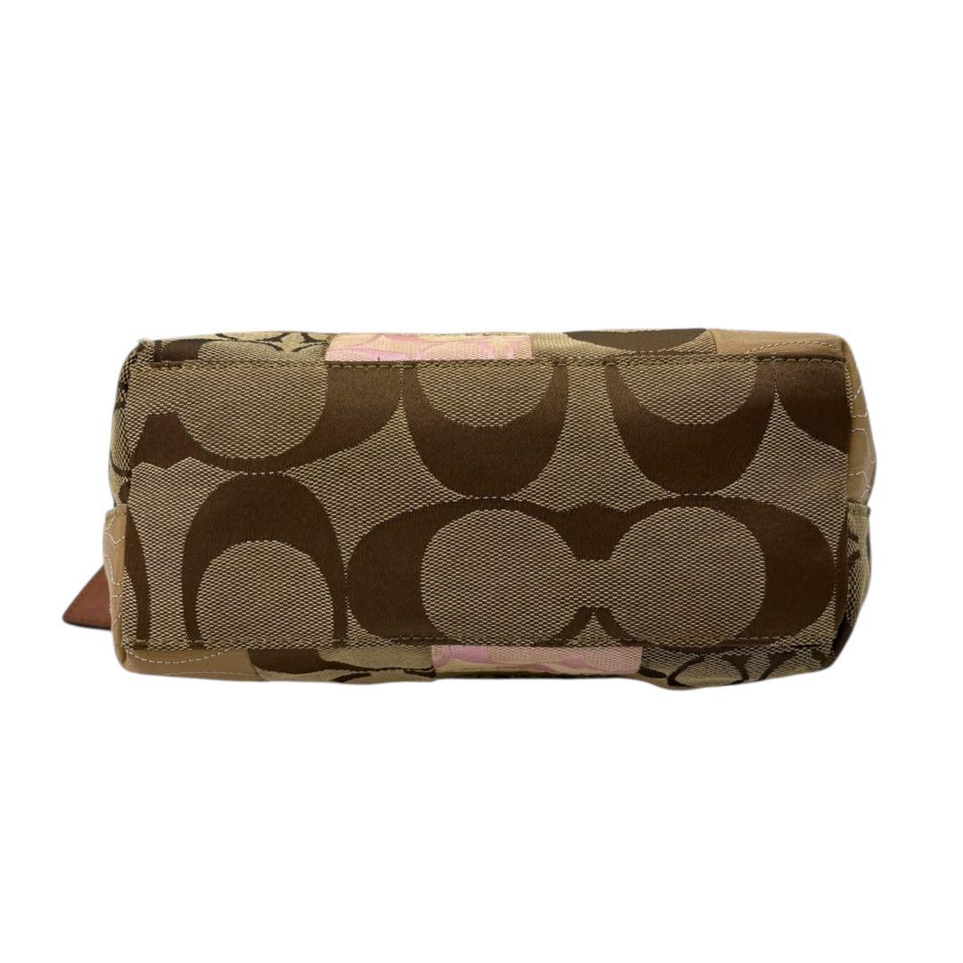 バッグ Coach Patchwork Signature shoulderbag870