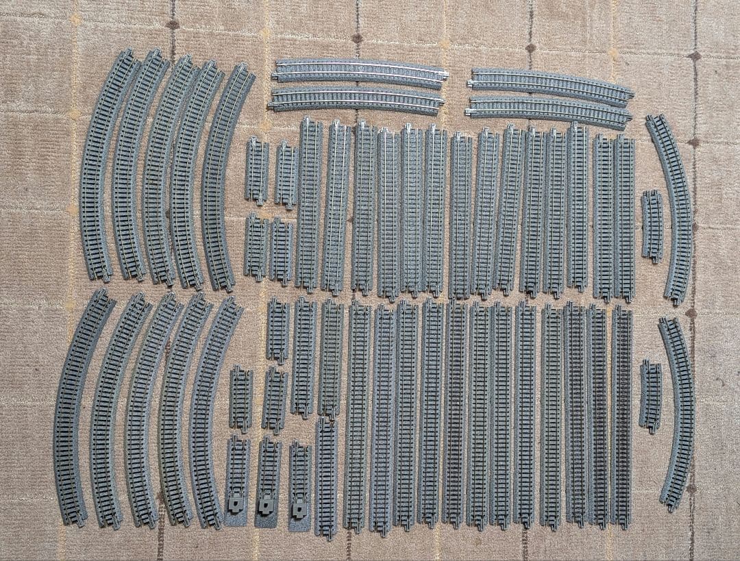 KATO　ユニトラック　レイアウト＋おまけ線路