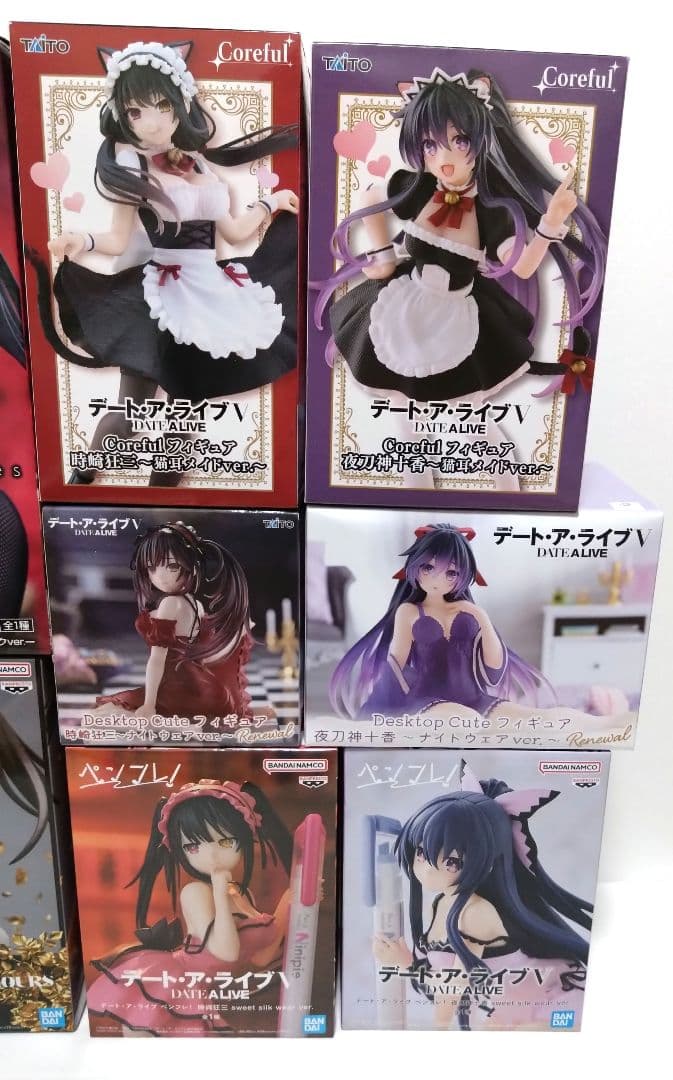 デート・ア・ライブＶ　フィギュア計１０点【狂三／十香／美九／澪】