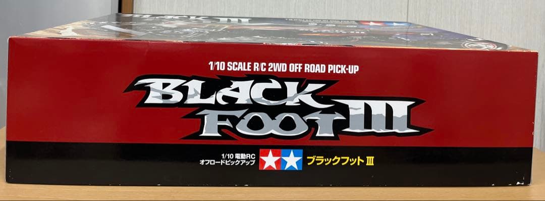 タミヤ　ブラックフットIII 1/10 ブッシュデビルⅡ 1/10