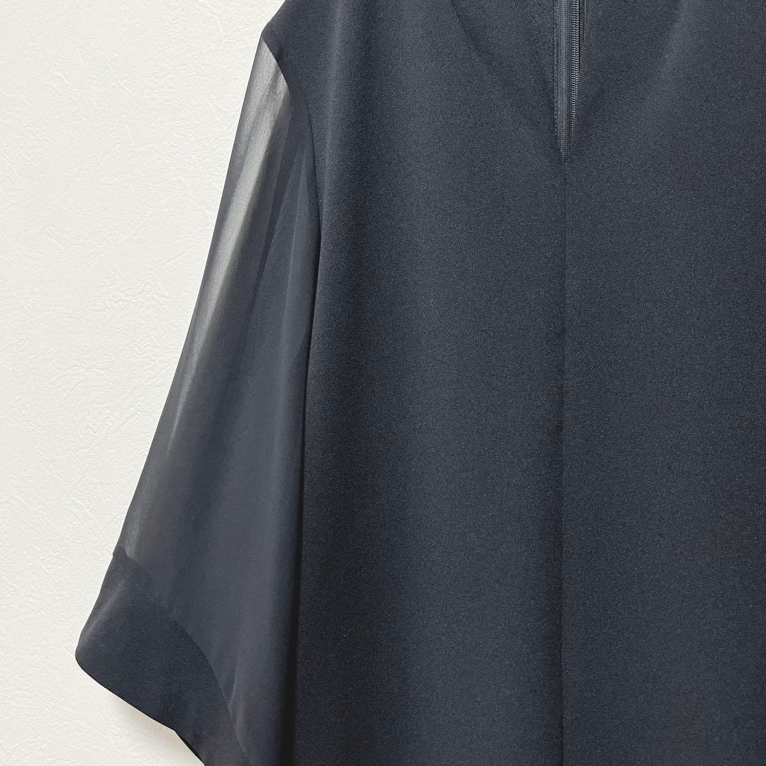 【resilレジル】シアースリーブジャンプスーツ/試着のみ美品/パンツドレス