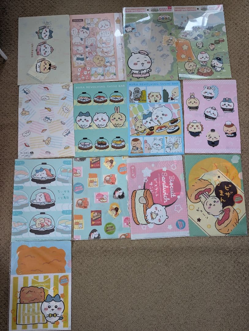 ちいかわワクワクセットB（クリアファイル117種）