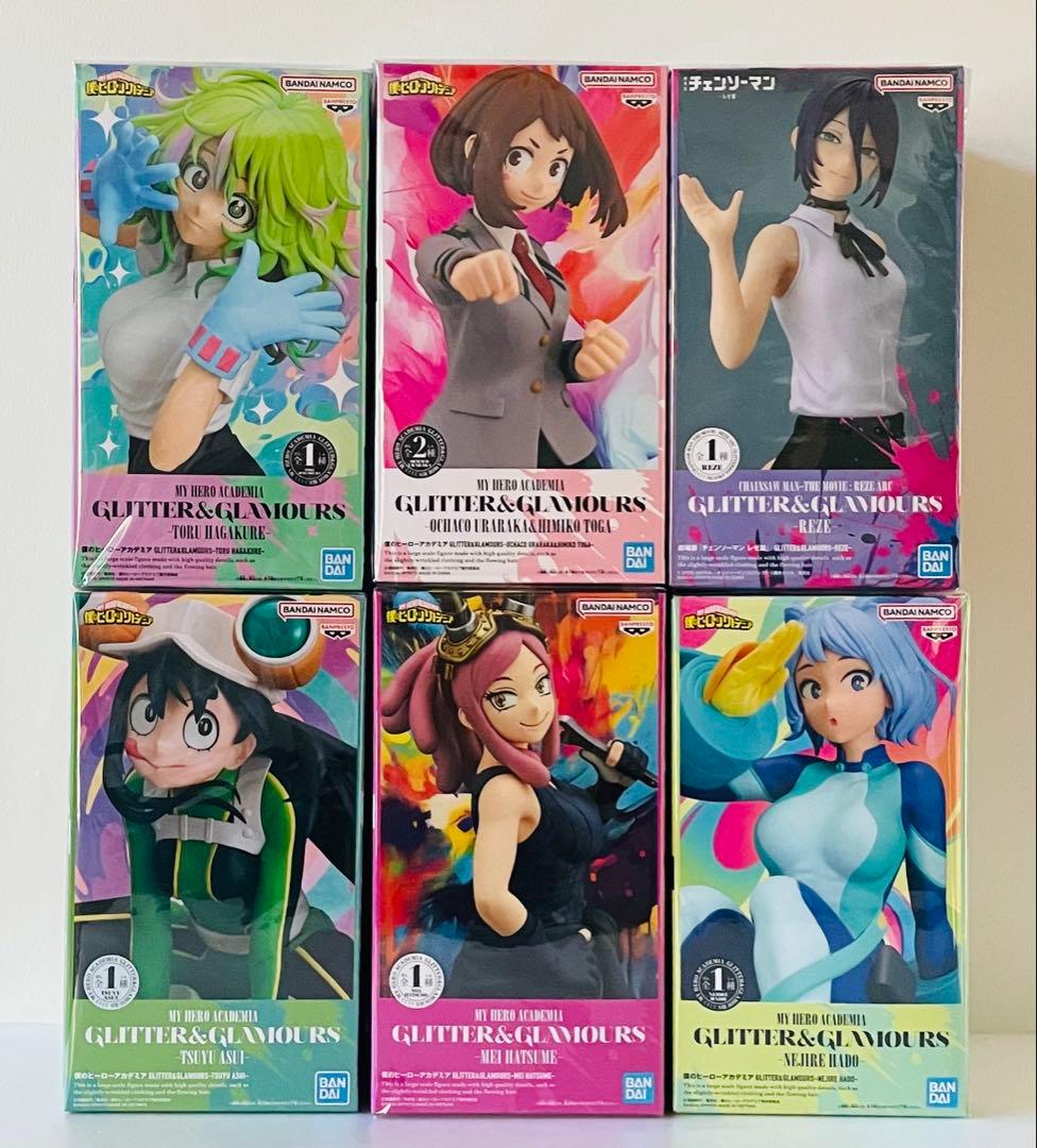 GLITTER&GLAMOURSのフィギュア6体セット - メルカリ