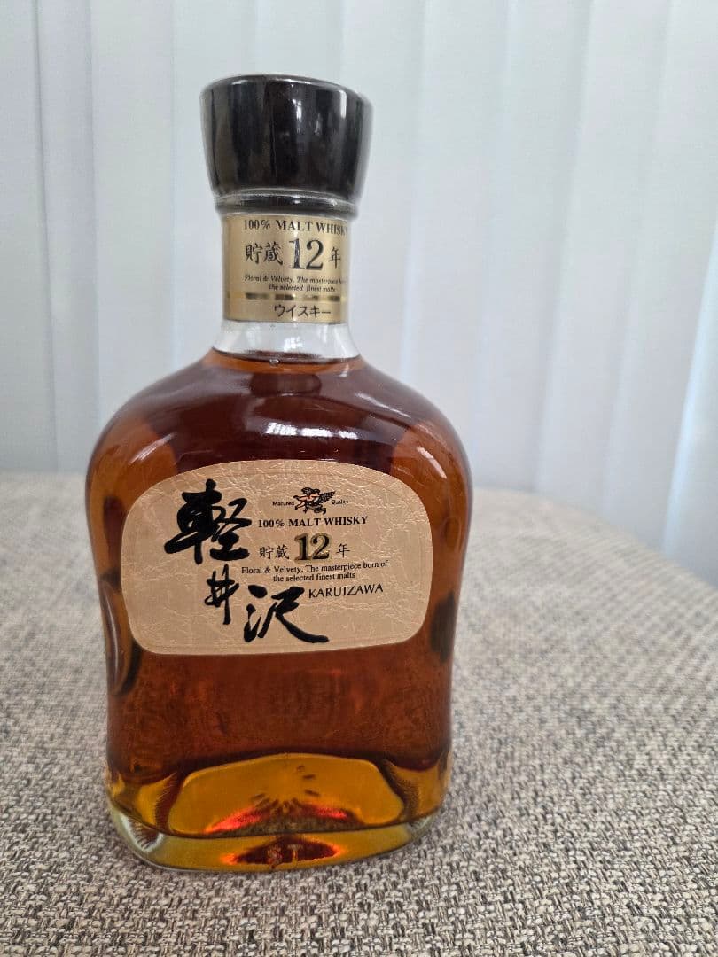 軽井沢 12年 モルトウイスキー 軽井沢 ピュアモルト 12年 長期貯蔵原酒使用 31～12年 - お酒