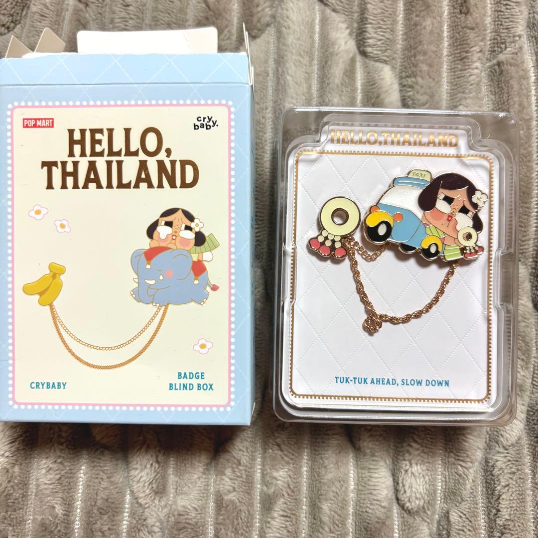 タイ限定 crybaby HELLO THAILAND POP MART - メルカリ