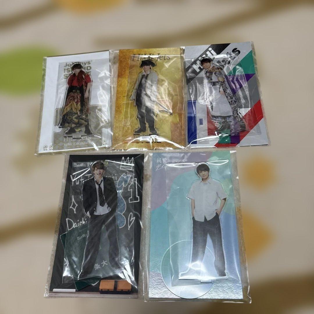バラ売り可 高橋優斗 アクリルスタンド 5個セット - メルカリ