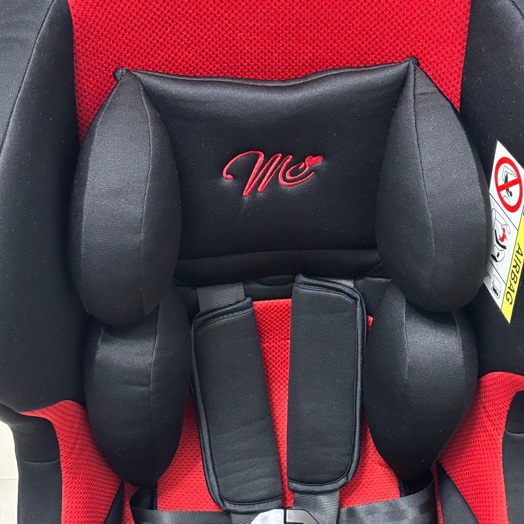 極美品 西松屋 マムズキャリー レジェ チャイルドシート レッド 赤