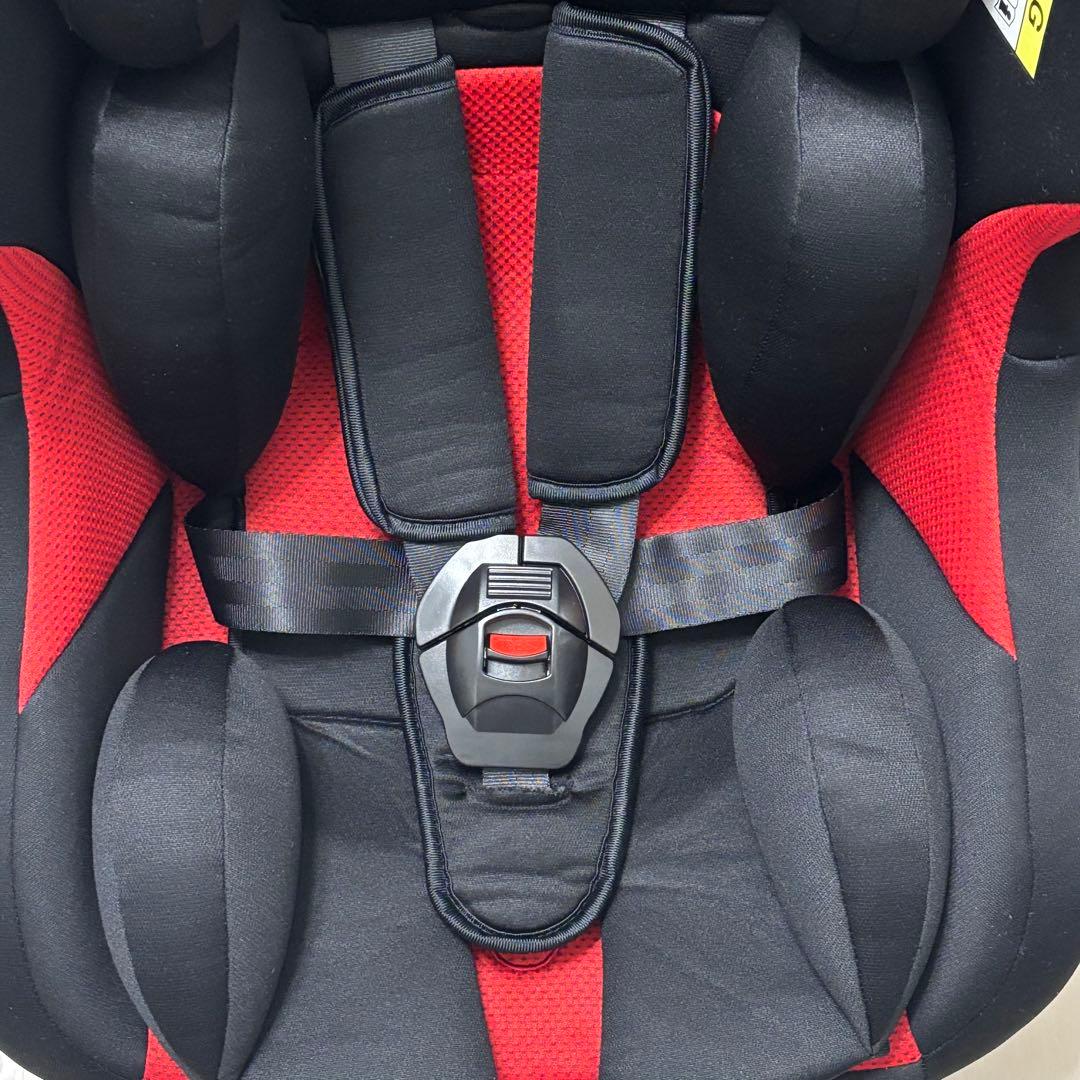 極美品 西松屋 マムズキャリー レジェ チャイルドシート レッド 赤