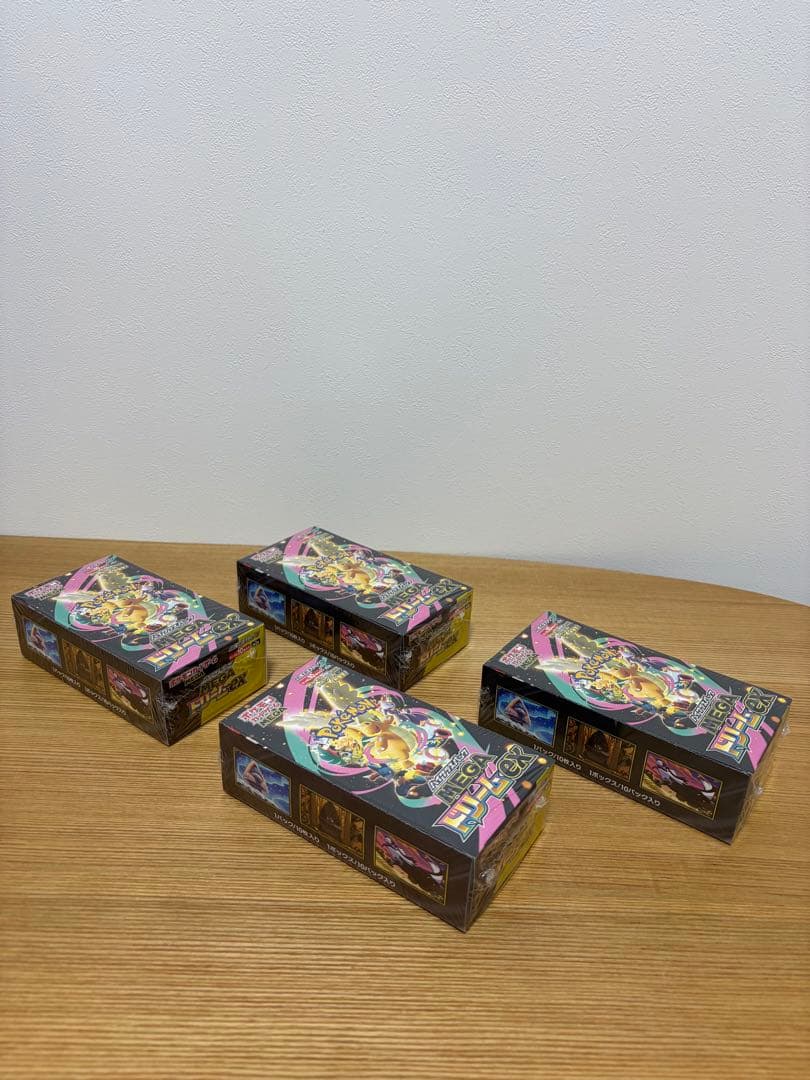 MEGAドリームex BOX シュリンク付き 未開封　4箱セット　迅速発送